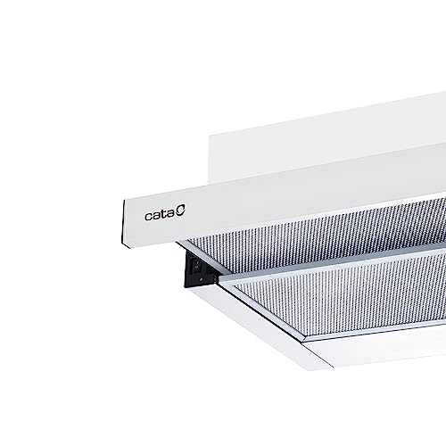 Thumbnail 1 de Cata TFB-5160 WH: Campana Extractora Telescópica de 60 cm con Luz LED y Filtros Lavables