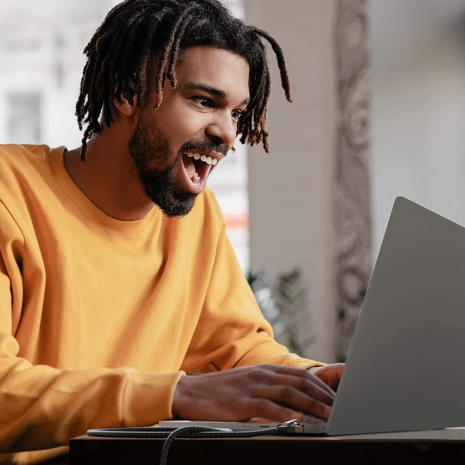 Thumbnail 5 de KabelDirekt Cat 8 Netzwerkkabel (Cat 8.1) mit FlexMesh-Flechtdesign, RJ45 – 10×0,6 m bis 40 Gbit/s