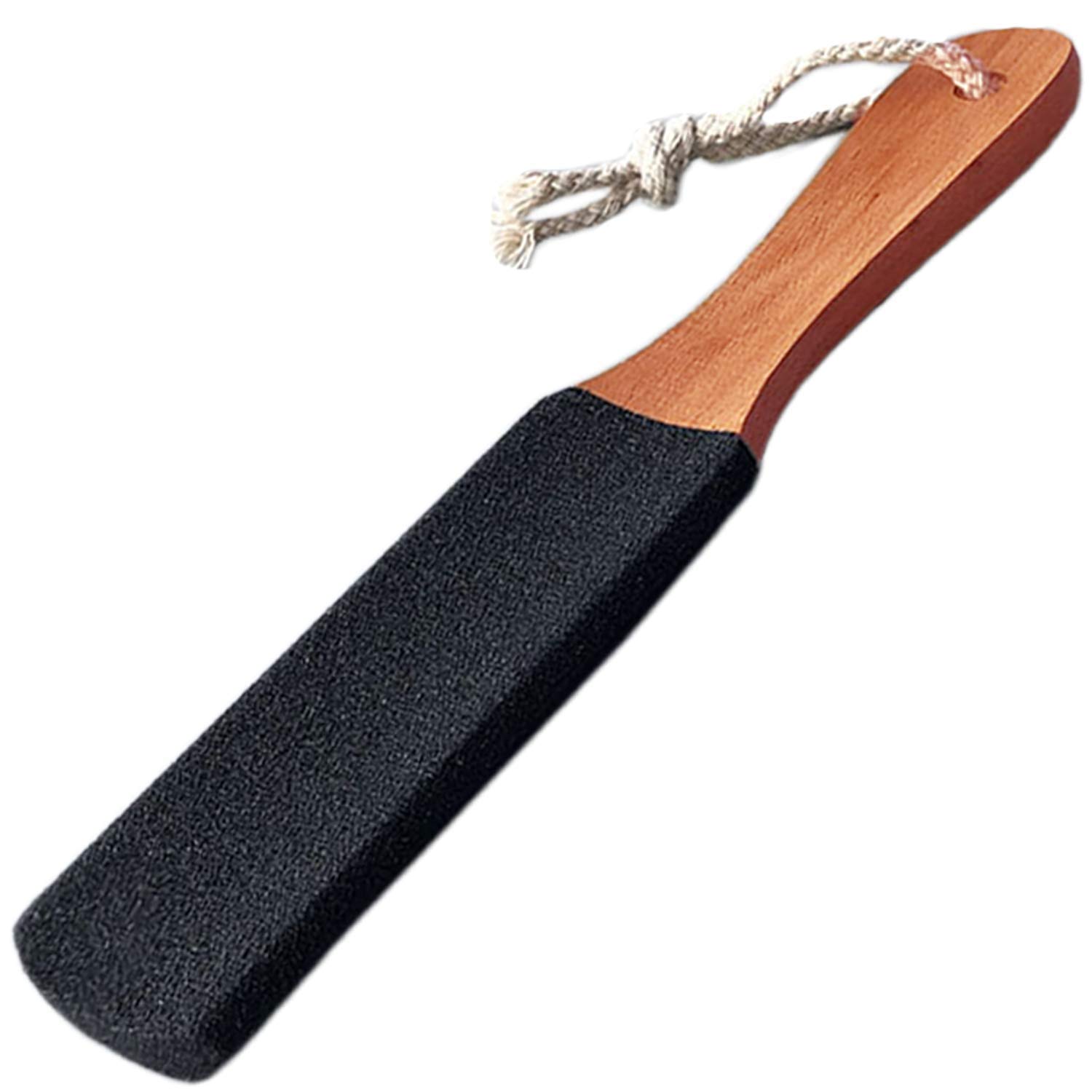 Detalle 2 de Kinepi Foot File & Foot Scrubber, Double-Sided Corundum Surface, Beech Handle