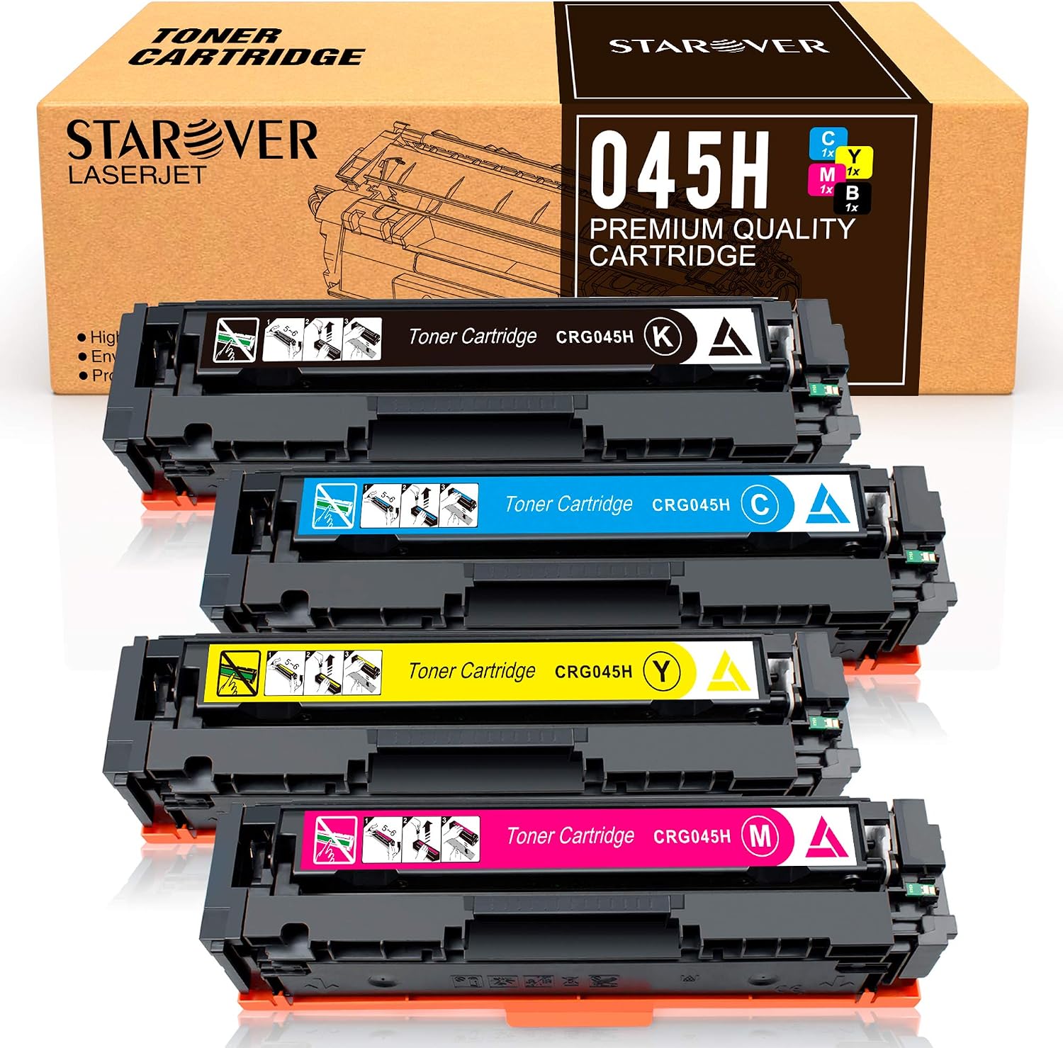 Detalle de STAROVER Toner Cartridges 045H