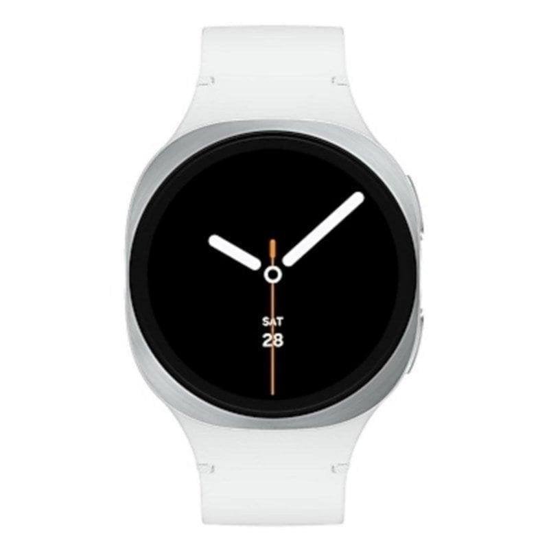 Detalle 2 de Samsung Galaxy Watch8 GPS 40 mm AMOLED, Blanco/Plata – Versión Internacional