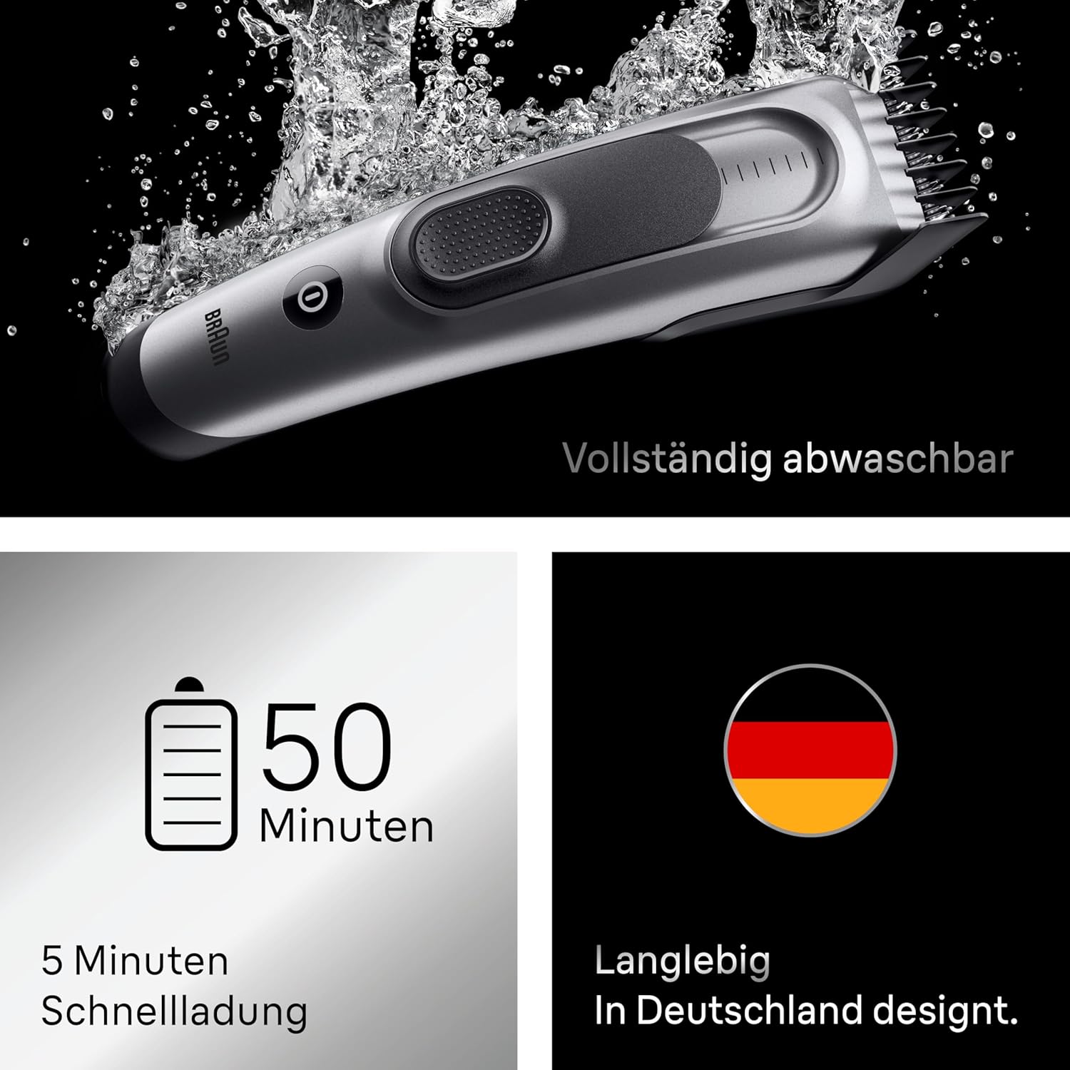 Thumbnail 5 de Braun HC7590 Haarschneider Series 7 50 Min. Akku