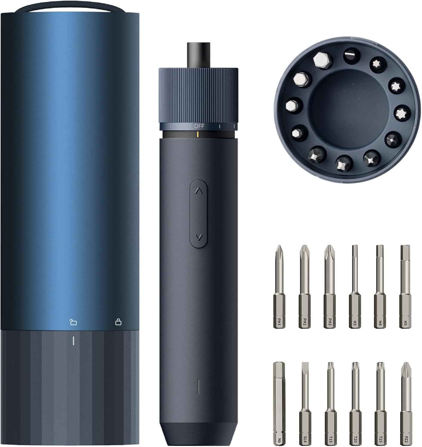 Detalle de HOTO Cordless Screwdriver Set, 3.6V