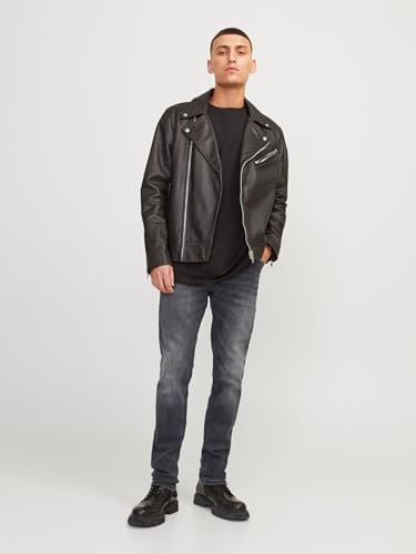 Thumbnail 5 de JACK & JONES Herren Slim Fit Jeans Glenn Skinny Tapered JJI Glenn ORIGINAL AM – Schwarz, 33W/30L