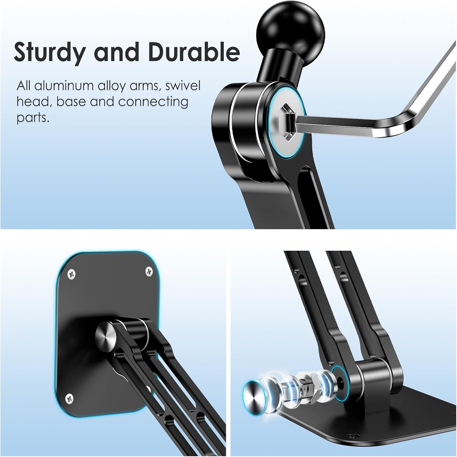 Thumbnail 1 de Lucrave Tablet Wall Mount Holder 360°