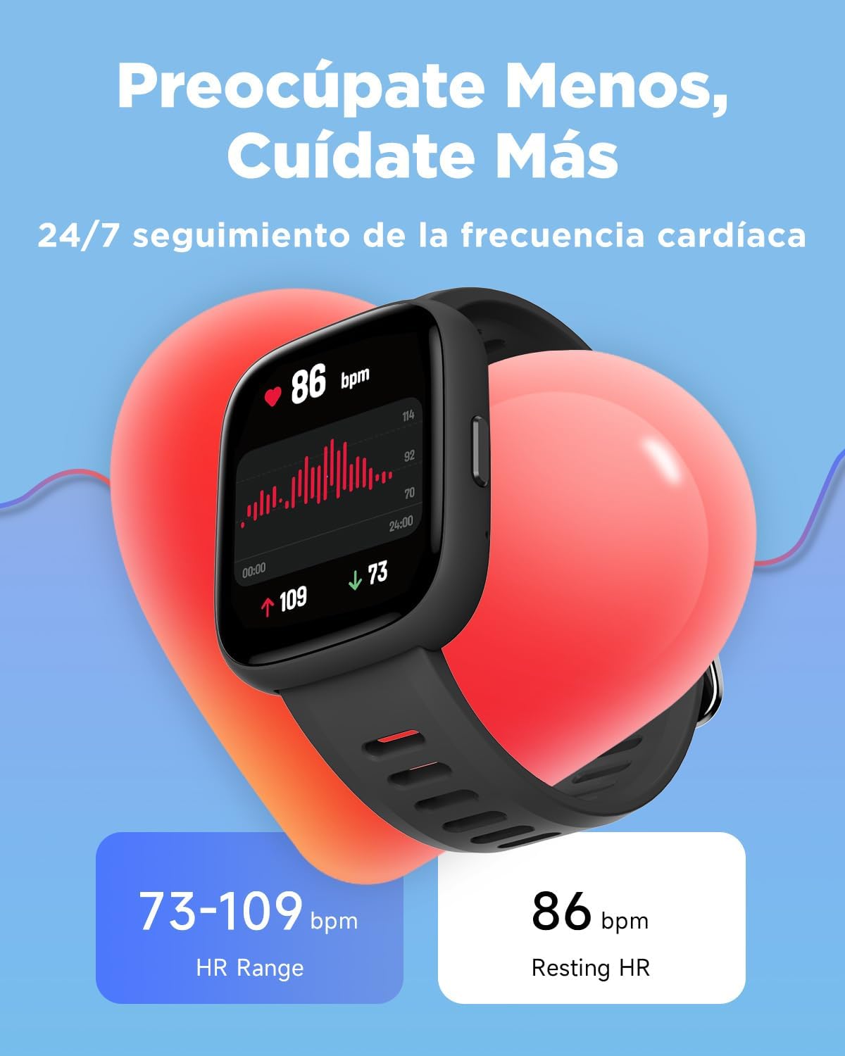 Thumbnail 4 de BIGGERFIVE BRAVE 2 Pulsera actividad niños 1,8