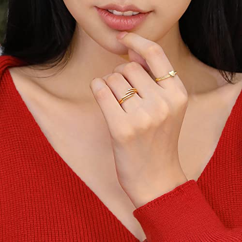 Thumbnail 6 de Meissa Calin Embrace, bague réglable en argent 925 pour femme