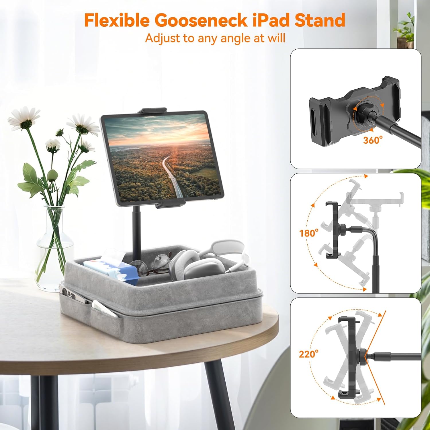 Detalle 2 de KDD Tablet Pillow Holder 360° adjustable