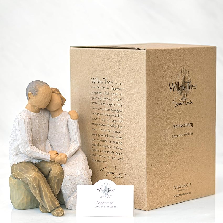 Thumbnail 5 de Enesco Willow Tree Figura Hombre y Mujer enamorados