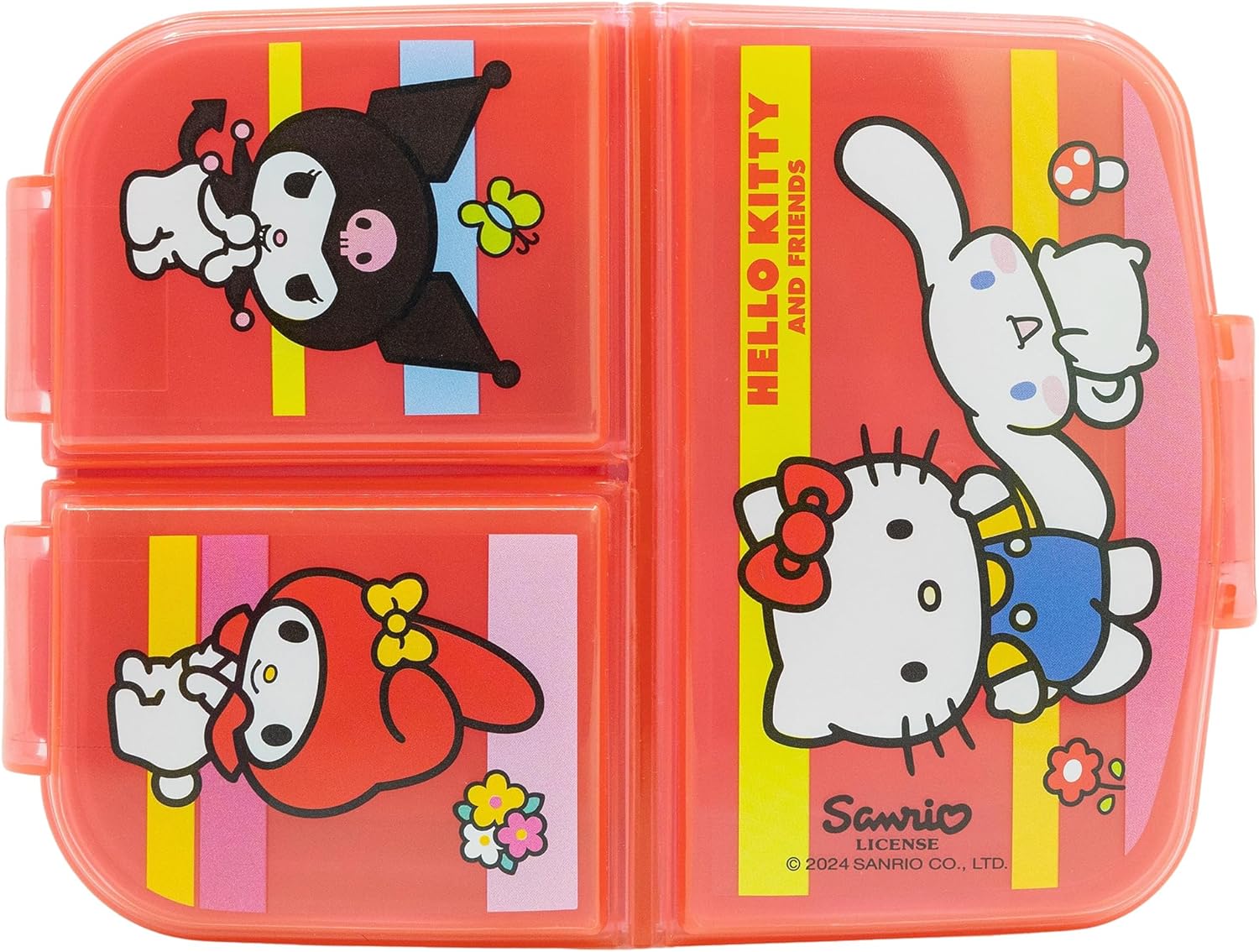 Detalle de Stor Hello Kitty and Friends - Contenitore per il pranzo con 3 scomparti