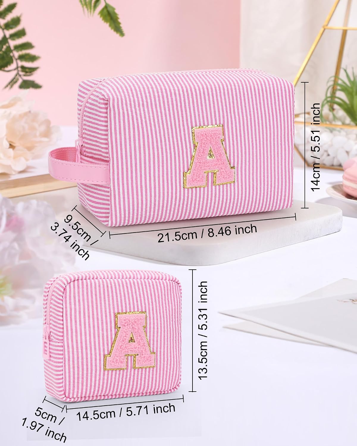 Detalle de MONSTINA Makeup Bag Set, 2-Piece