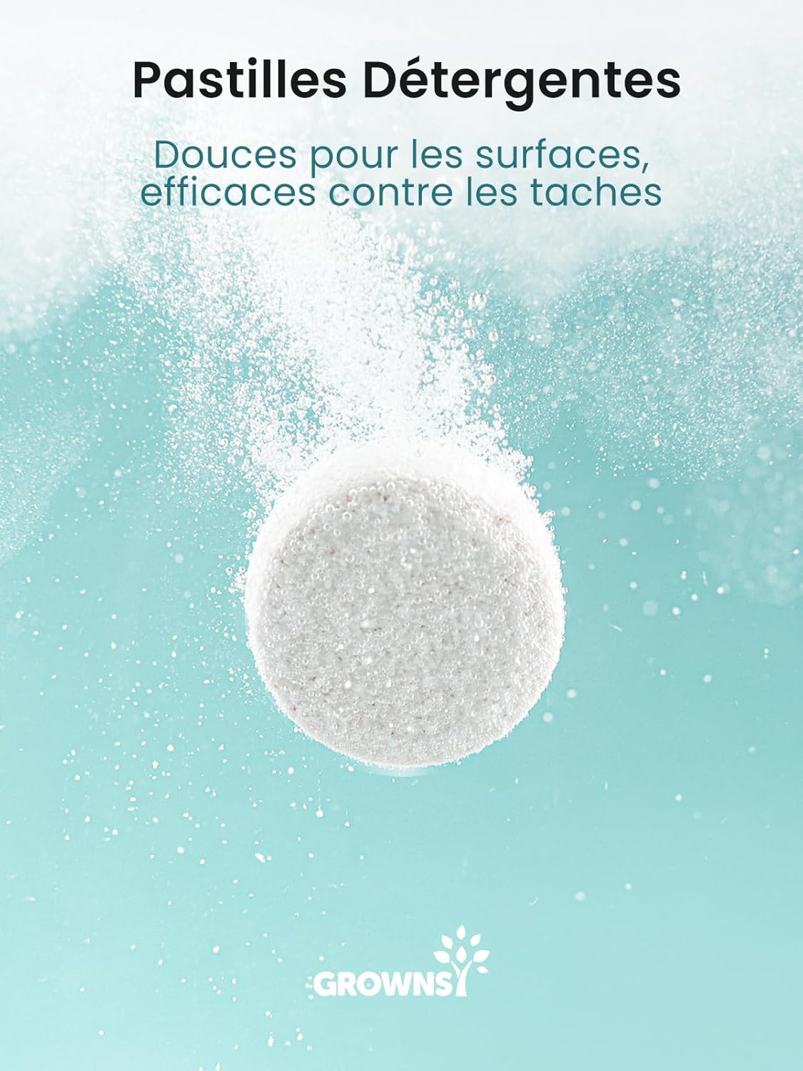Thumbnail 6 de Grownsy Bloc Nettoyant pour Biberons – Lot de 130 pastilles, compatible lave-biberons Momcozy/Baby Brezza