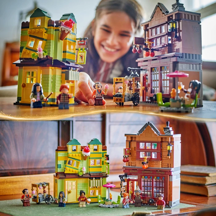 Detalle 2 de LEGO Harry Potter 76452 Quidditch- und Fortescues Eissalon – Bausatz mit 795 Teilen