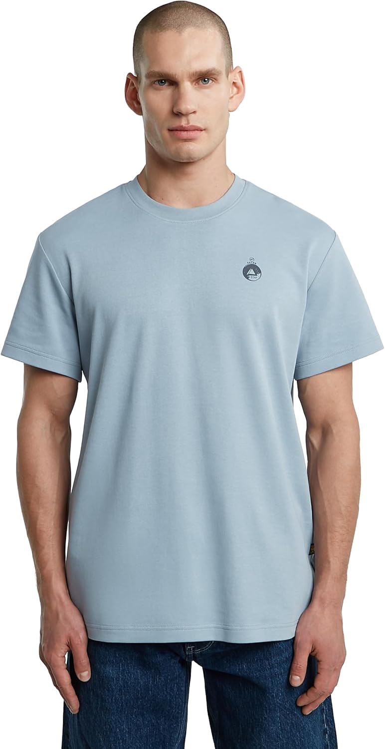 Detalle de G-Star Trims Back Gr R T T-Shirt Uomo – comfort e stile informale