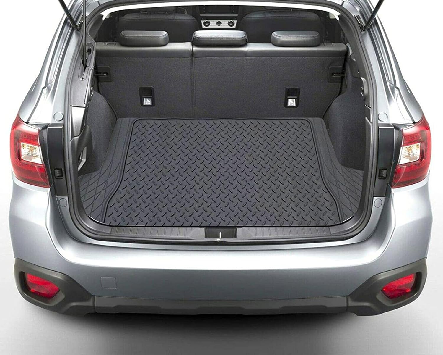 Detalle de Auto Accessori Lupex universele kofferbakmat van PVC, 142 x 111 cm, zwart