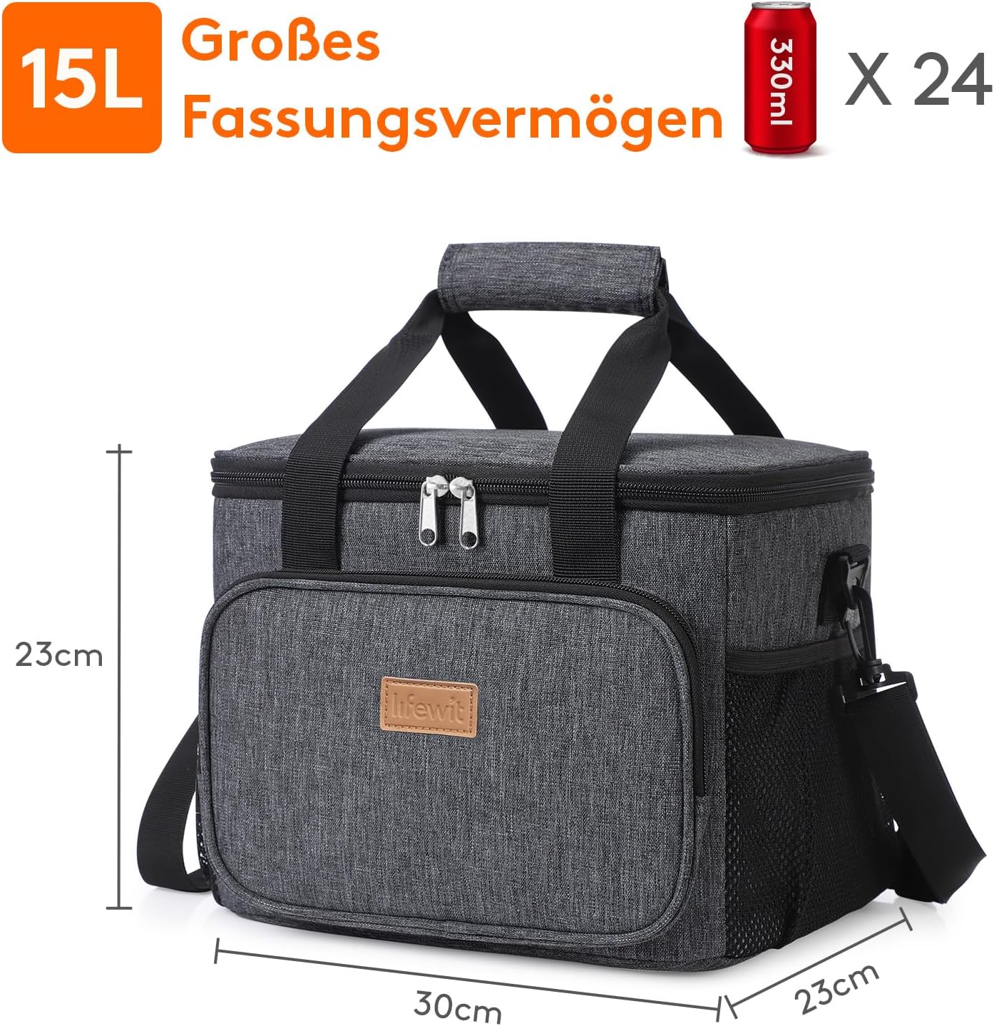 Thumbnail 2 de Lifewit 15L Kühltasche faltbar für unterwegs