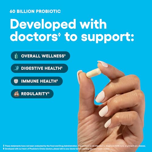 Thumbnail 2 de Physician's CHOICE Probiotics 60 Billion CFU – 10 Strains + Organic Prebiotics