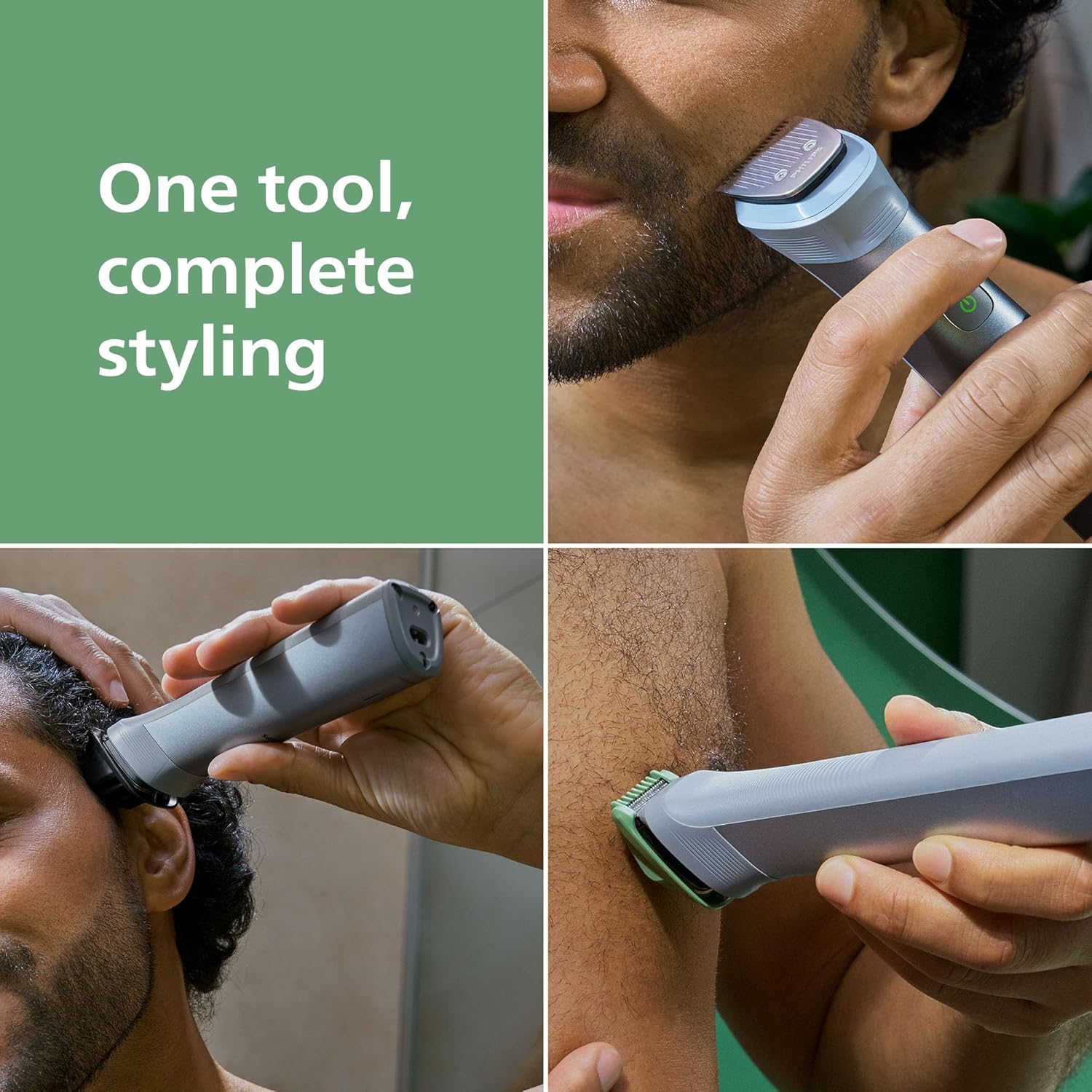 Thumbnail 1 de Philips Multigroom 5000 Series All-in-One 12-Piece Trimmer (MG5952/30) for Face, Head & Body