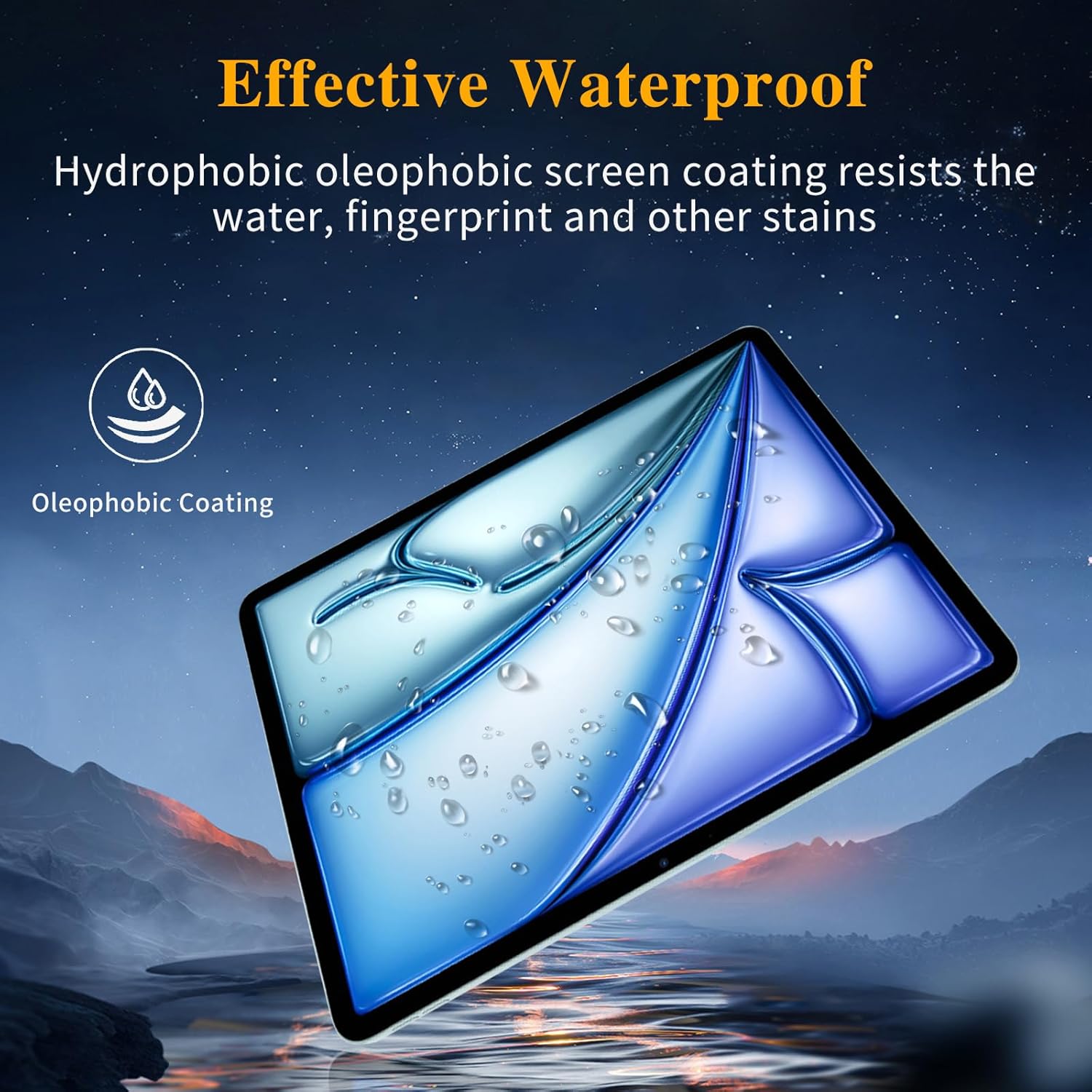 Thumbnail 5 de GOZOPO 9H Tempered Glass Screen Protector for iPad Air 13 inch (2026/2025/2024) – 2 Pack