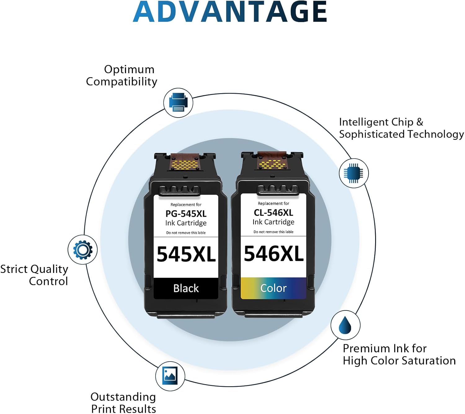 Thumbnail 3 de Cartucce 545 546 XL PG-545XL CL-546XL