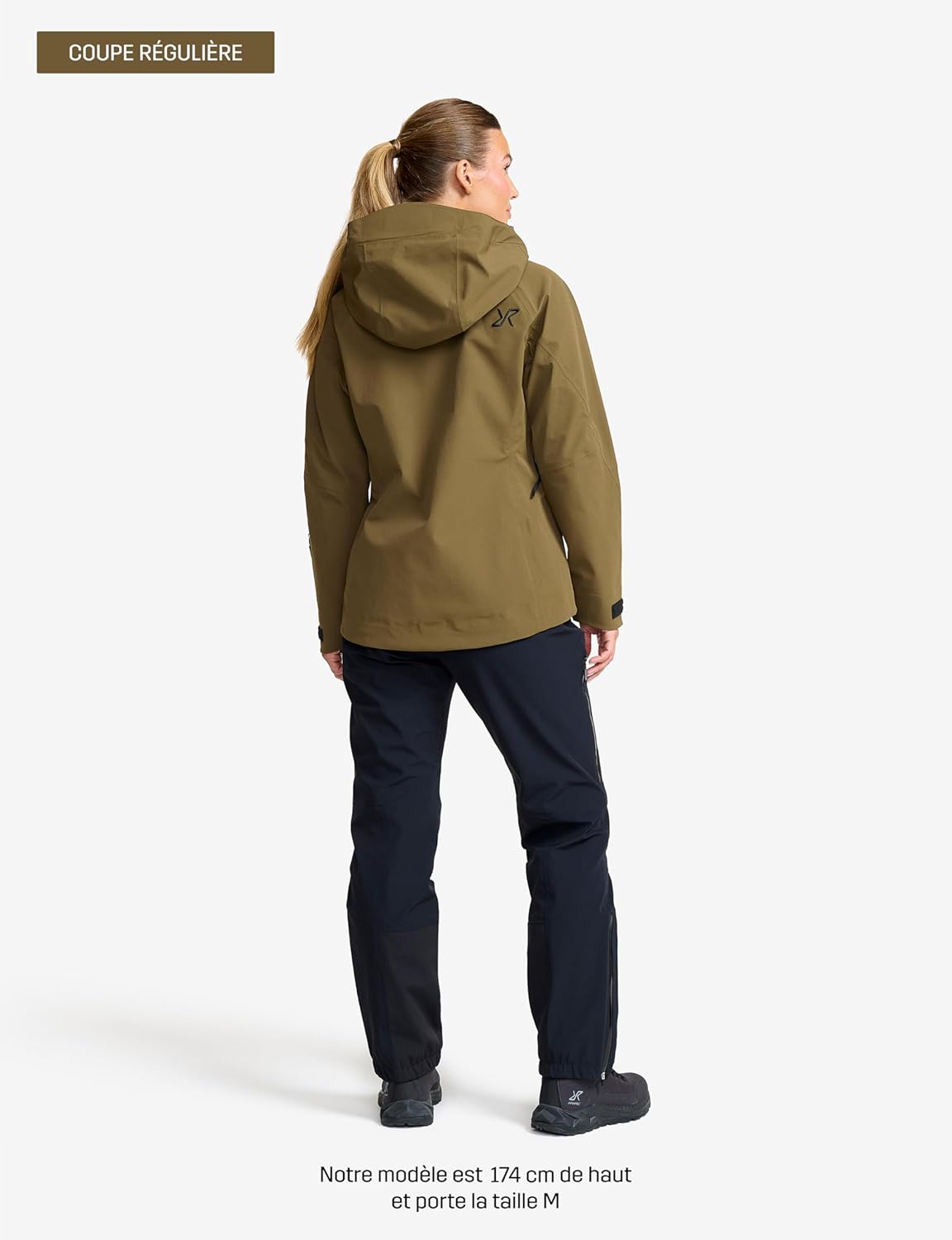 Thumbnail 4 de Veste imperméable RevolutionRace Cyclone 3L Shell Jacket pour femme, avec réflecteurs RECCO pour la randonnée