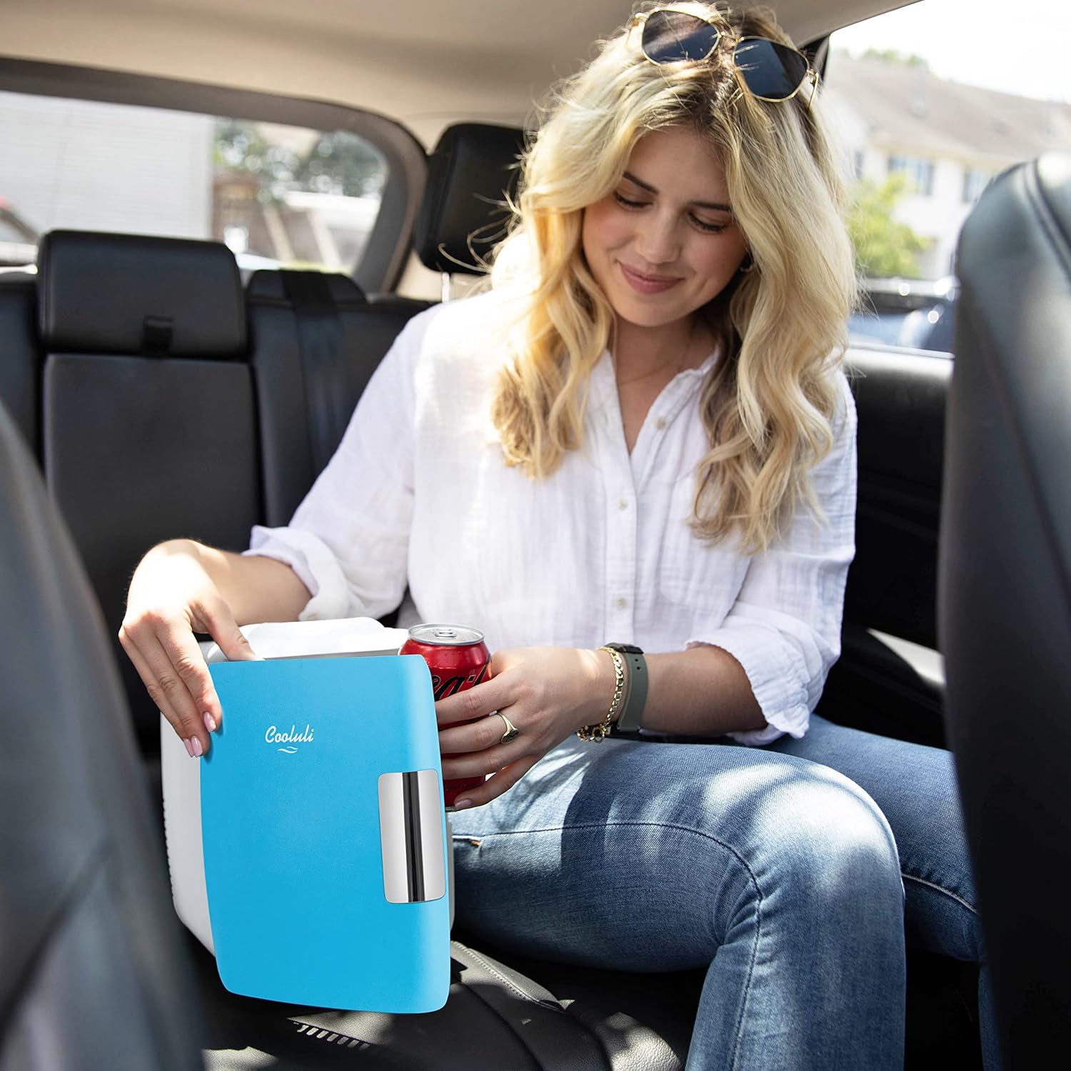 Thumbnail 5 de Cooluli Mini Fridge 4L: Portable Cooler/Warmer for Skin Care, Drinks and More