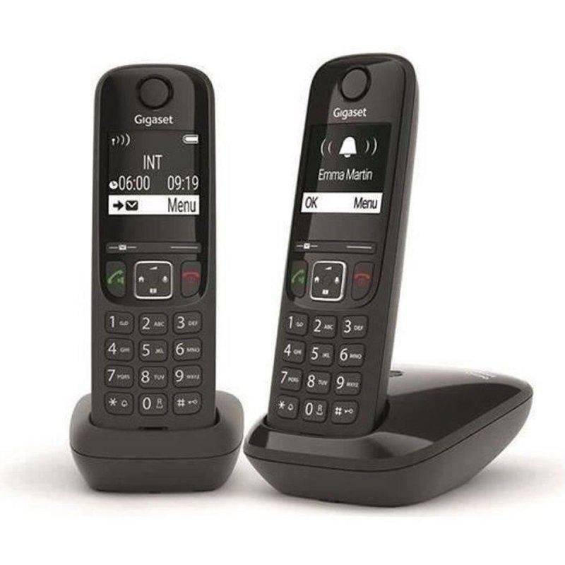 Detalle de Gigaset AS690 Duo: teléfono inalámbrico DECT con manos libres