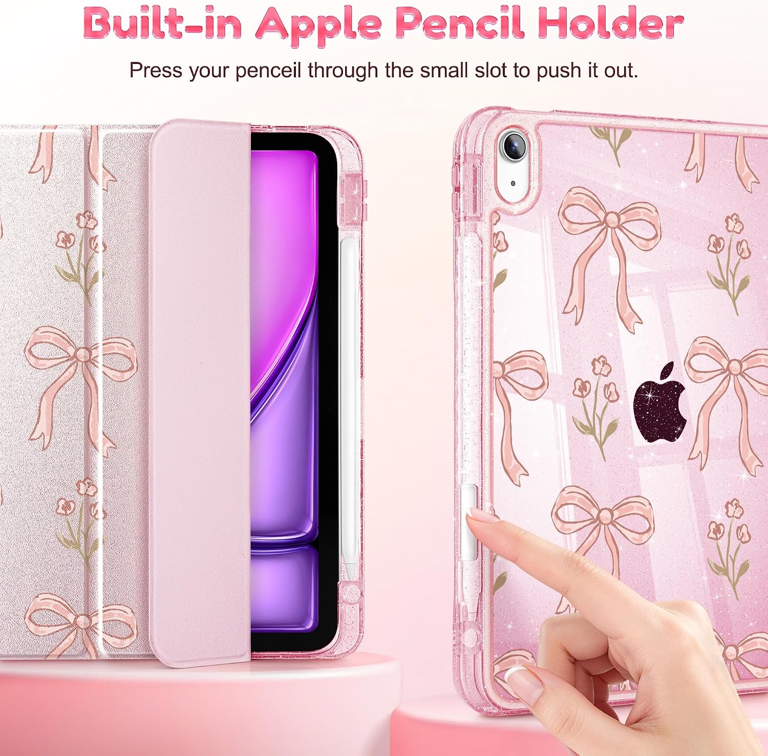 Detalle 2 de May Chen iPad Air Case, Pearl PU
