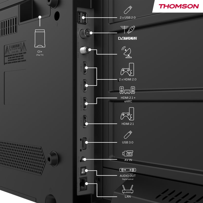 Thumbnail 1 de Thomson 43UG4S14 43" LED UltraHD 4K Google TV
