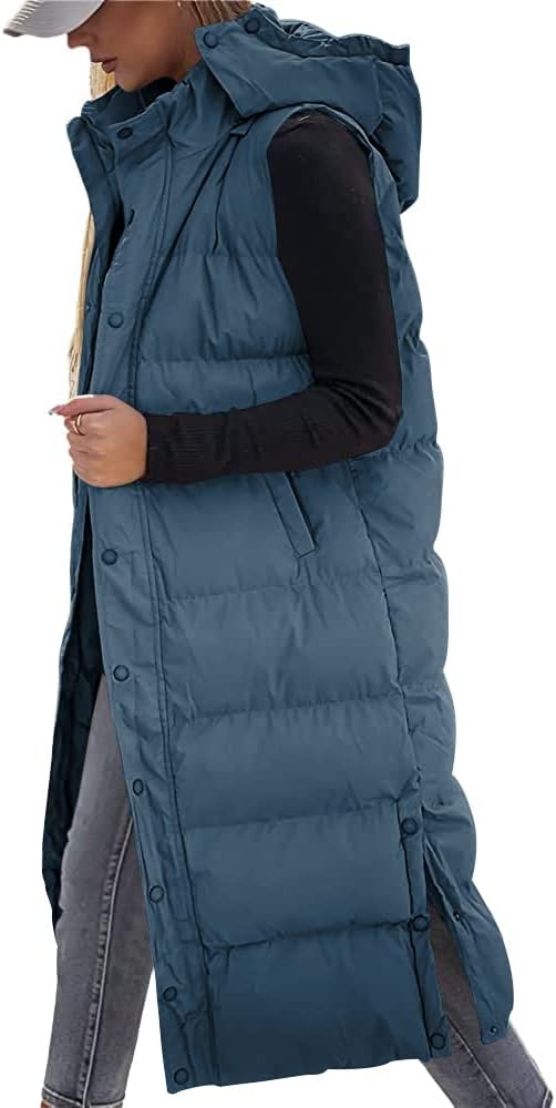 Detalle de Grlasen Women's Puffer Vest, Polyester