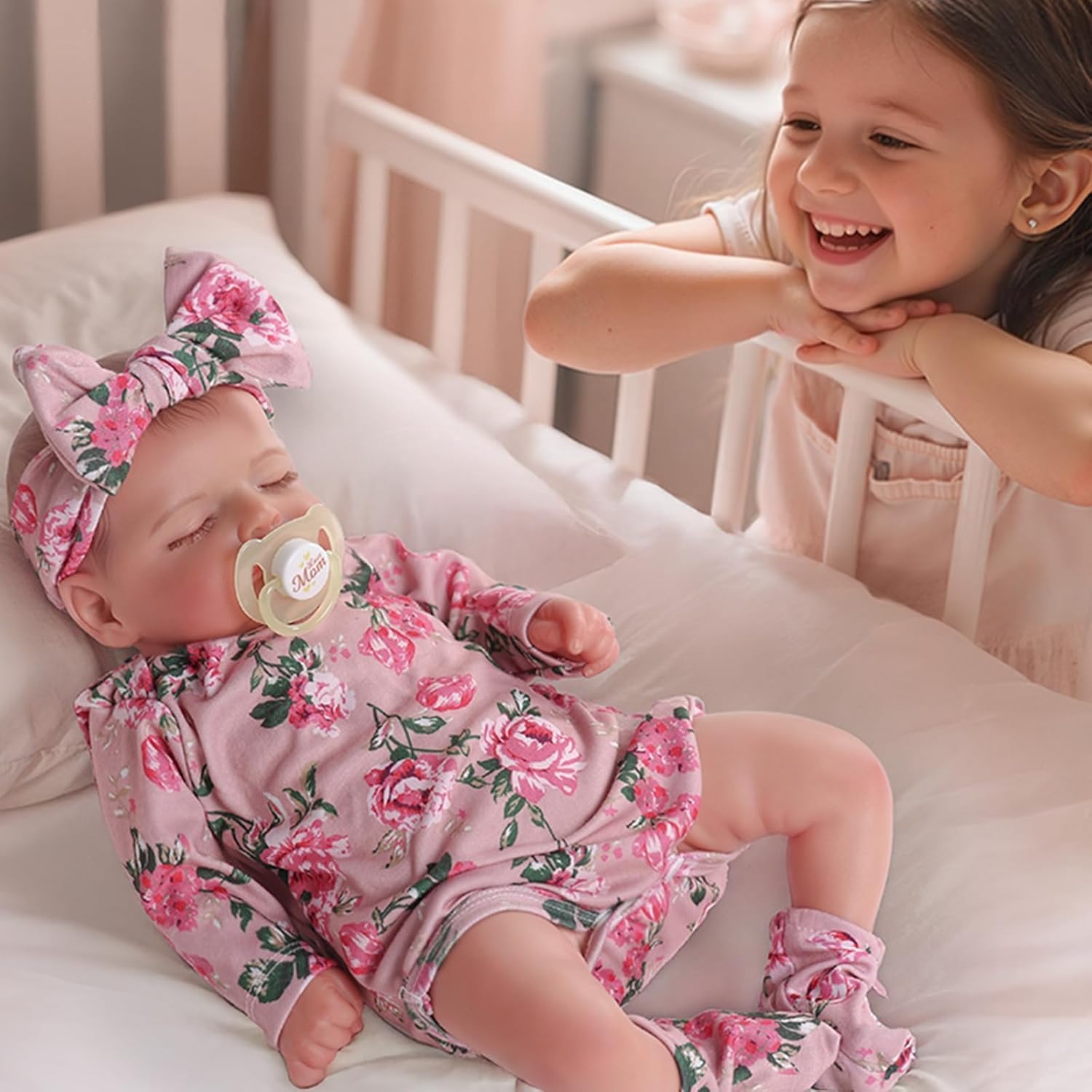 Thumbnail 1 de BABESIDE Lifelike Reborn Baby Doll 20 inch