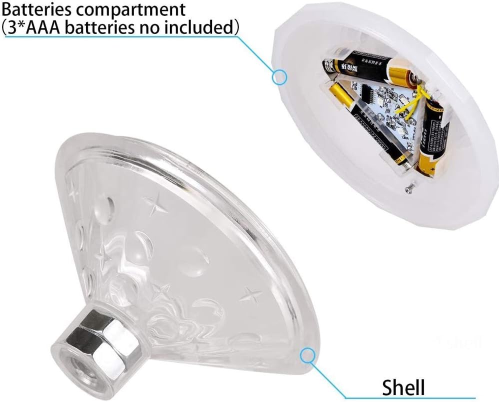 Detalle de Caxmtu Floating Pool LED Tub Light, 7 modes