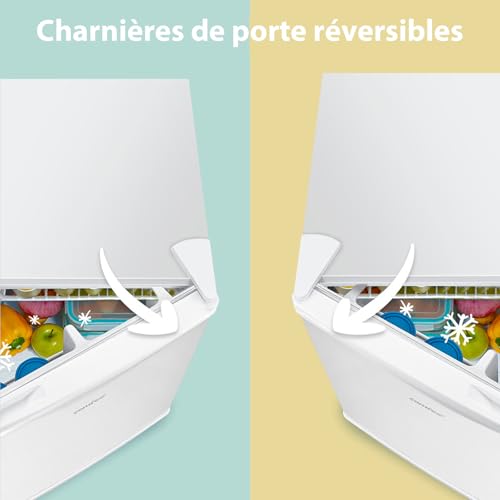 Thumbnail 6 de Comfee' RCD50WH2(E) 43 L – Mini Réfrigérateur avec Chiller Box, blanc