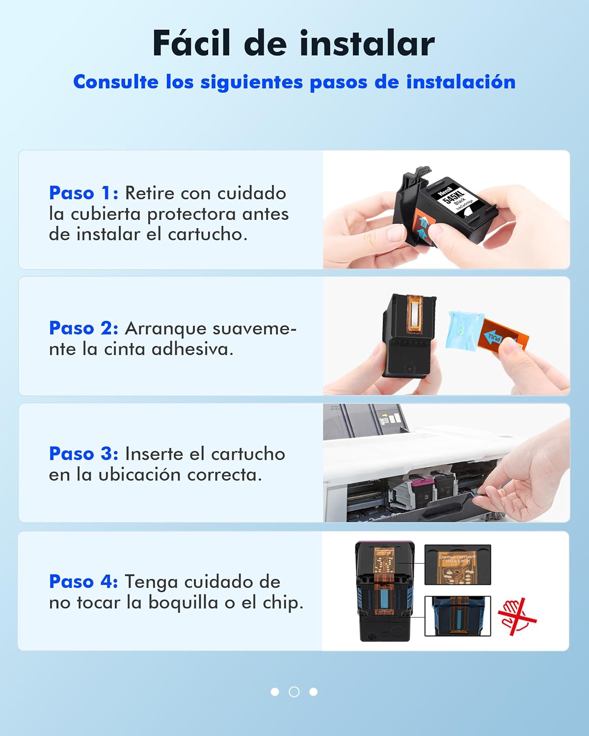 Thumbnail 6 de Heroil PG-545XL y CL-546XL (2-Pack) recambio de tinta para Canon Pixma