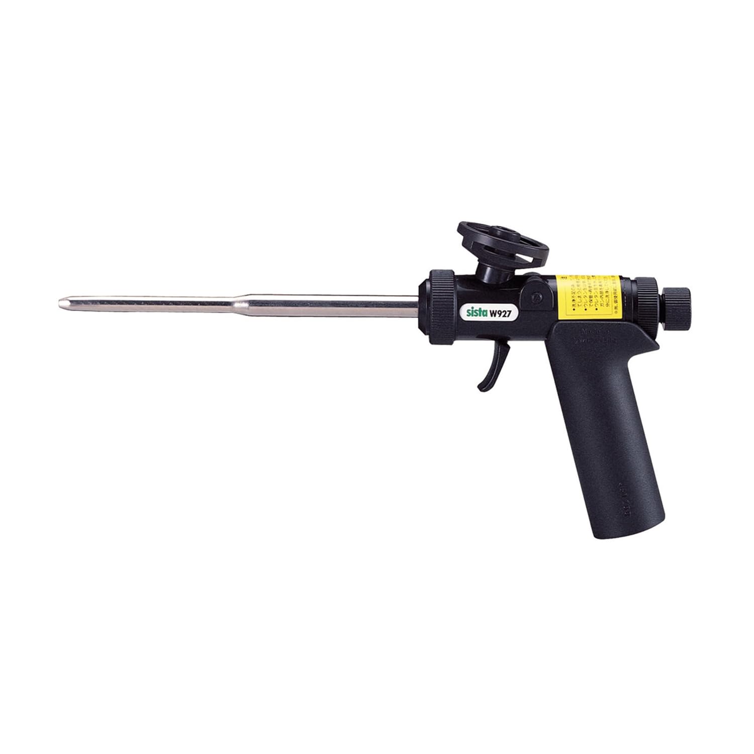Detalle de シスタ W927専用ガン SGW-927|発泡ウレタン用・吐出量調整・缶を装着したまま保管