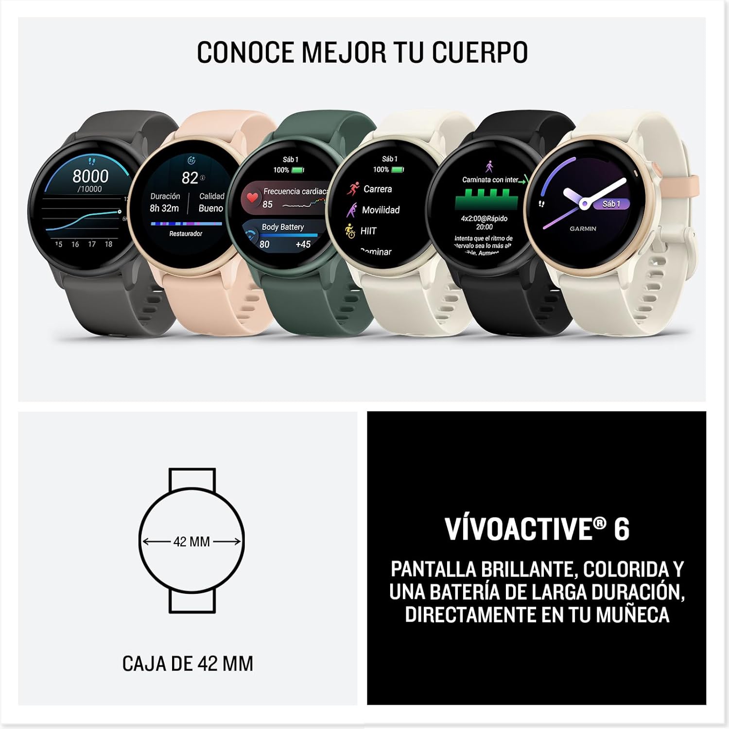 Thumbnail 6 de Garmin Vívoactive 6 Smartwatch 11 días