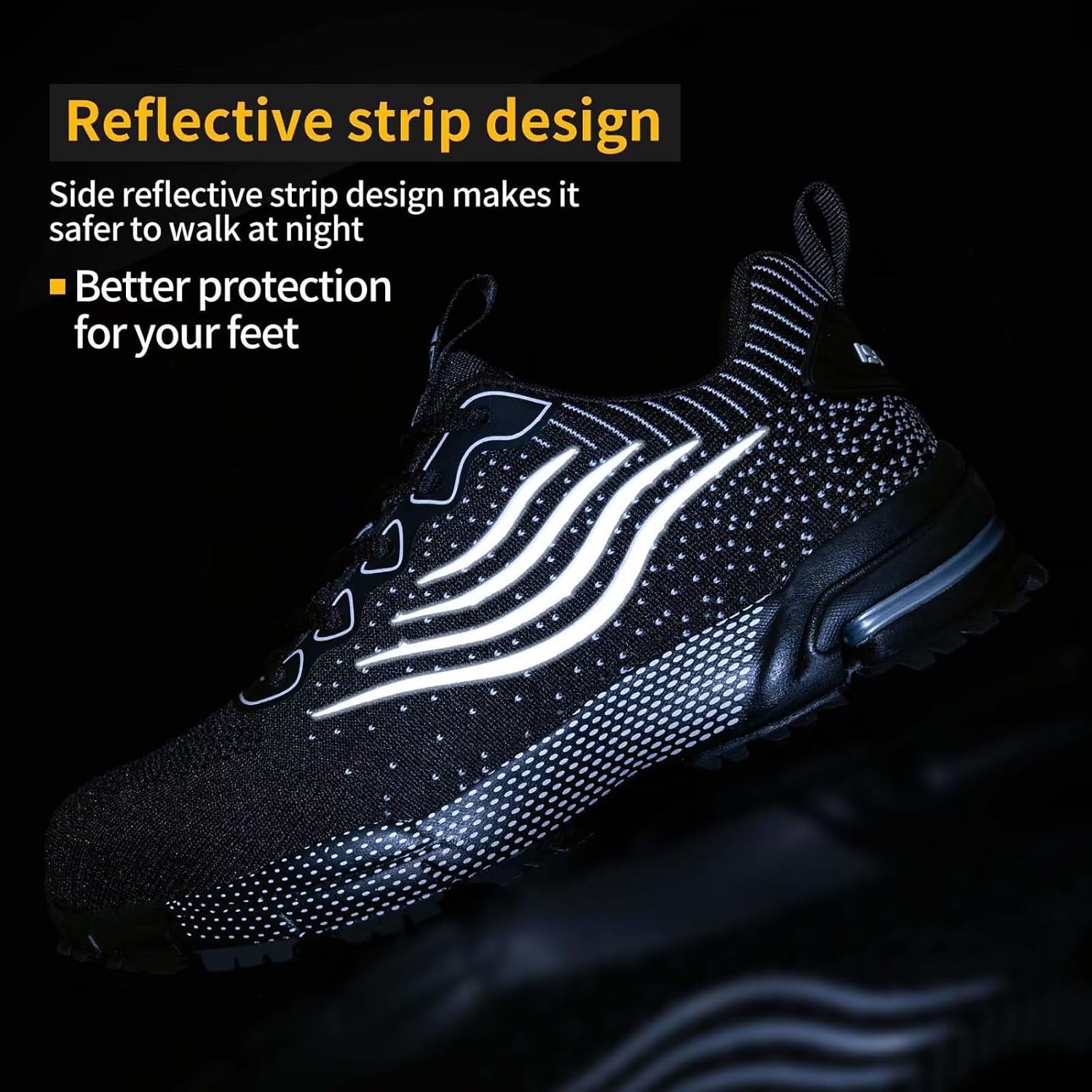 Detalle 2 de CYKYGGO scarpe antinfortunistiche con punta d’acciaio 42 EU