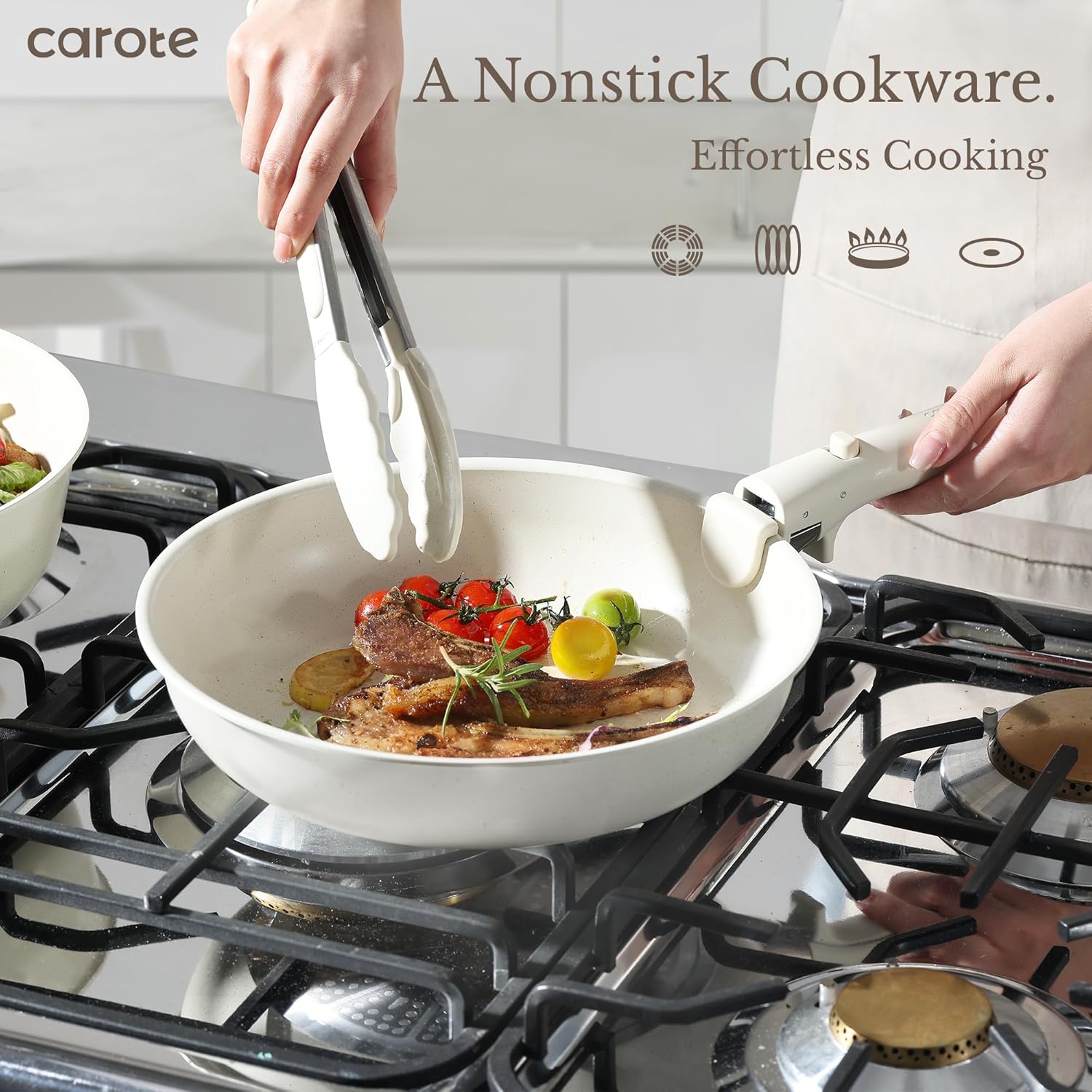Thumbnail 2 de CAROTE 17pcs Nonstick Cookware Set
