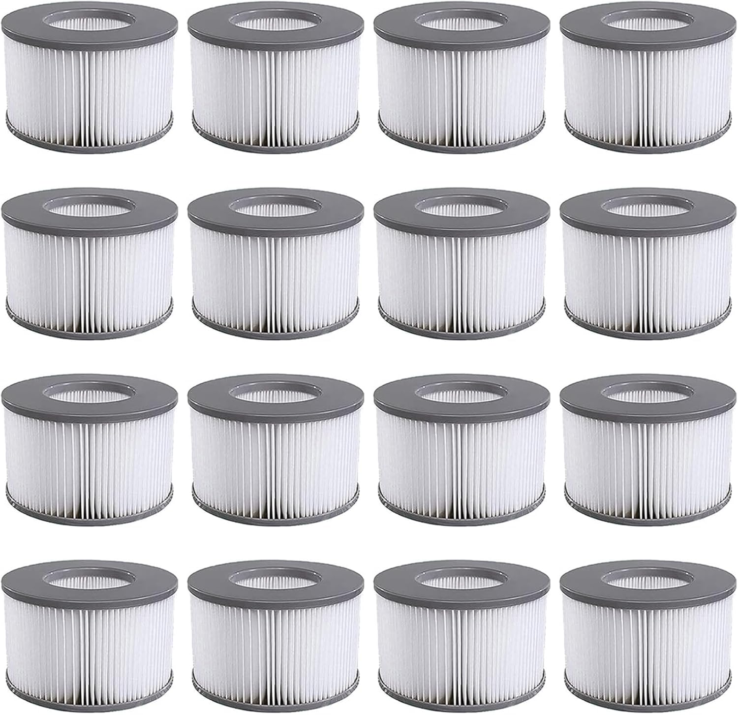 Thumbnail 6 de Mscomft Filtro di Ricambio per Vasca Idromassaggio e Spa Intex/Inflatable – 4 Pezzi, 90 Lamelle