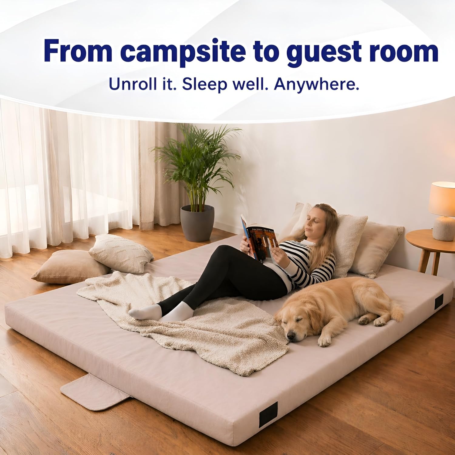 Thumbnail 4 de Hazli Matrix AirCell Memory Foam Camping Mattress Pad