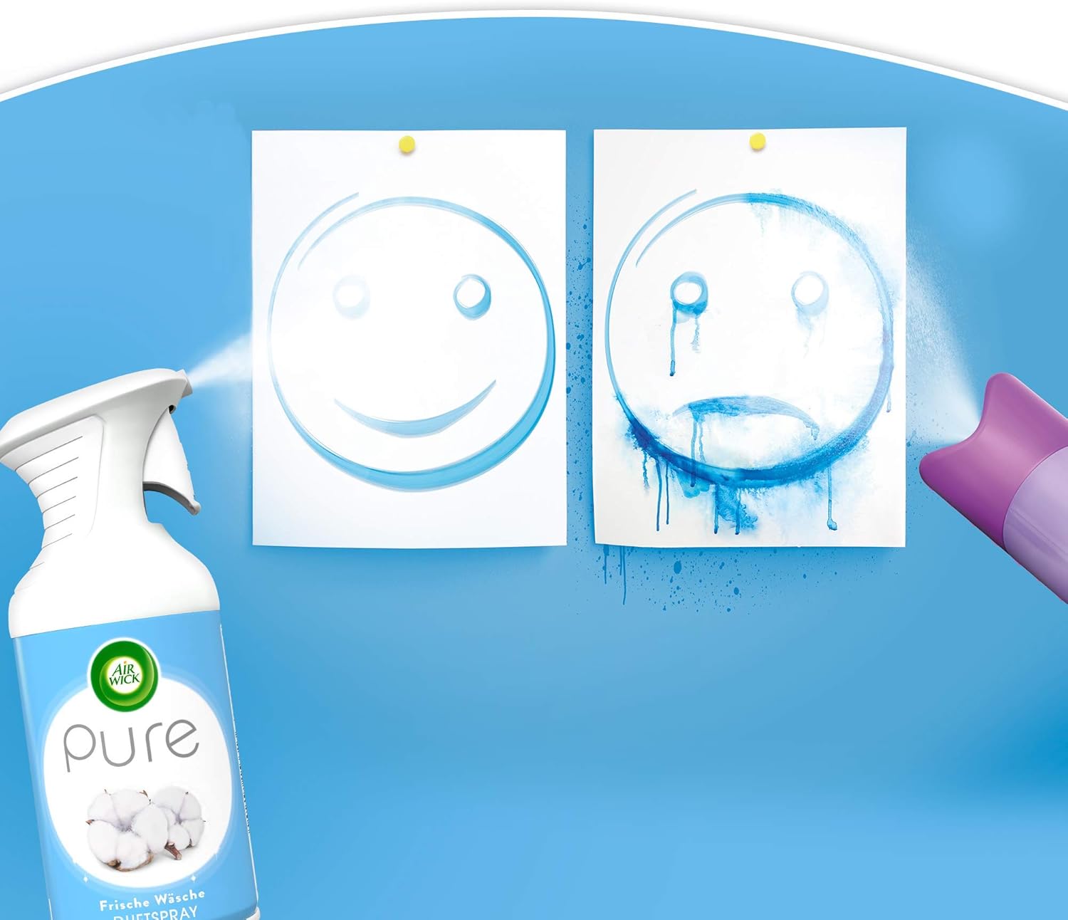 Thumbnail 4 de Air Wick PURE Raumspray – Frische Wäsche, 6 × 250 ml (ohne feuchten Niederschlag)