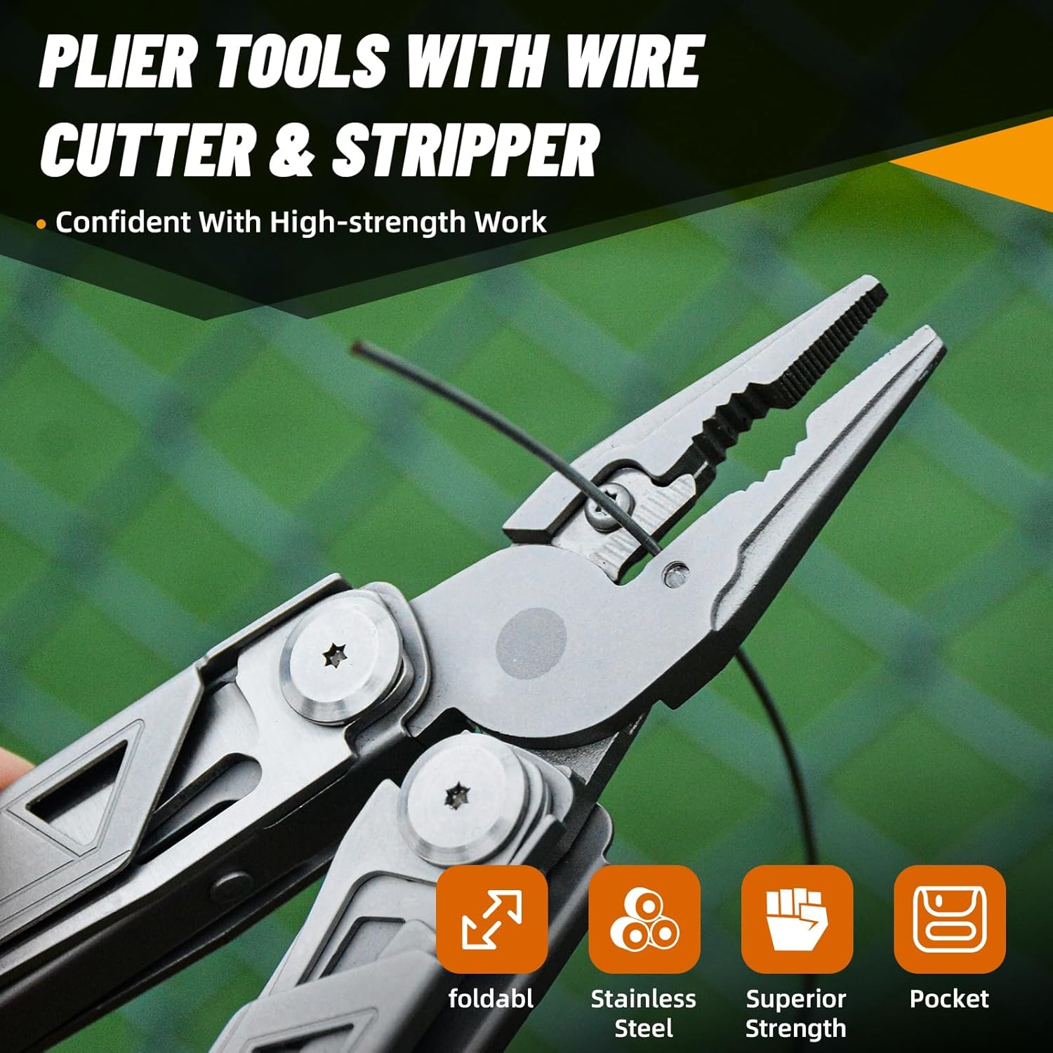 Thumbnail 2 de RAXCO pince multifonction 15 en 1 : mini outil pliant pratique au quotidien