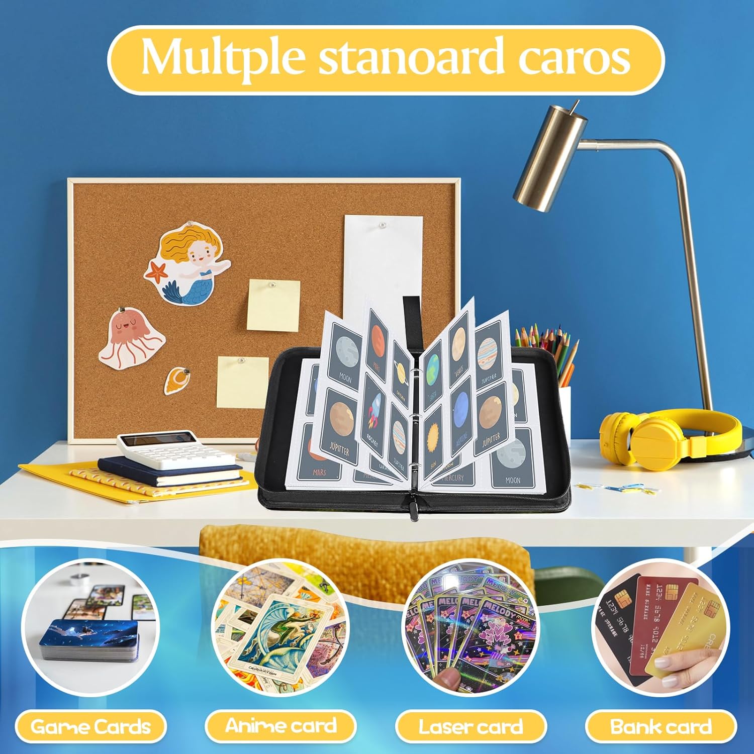 Thumbnail 4 de Sammelkarten Album 50 Seiten 400 Karten