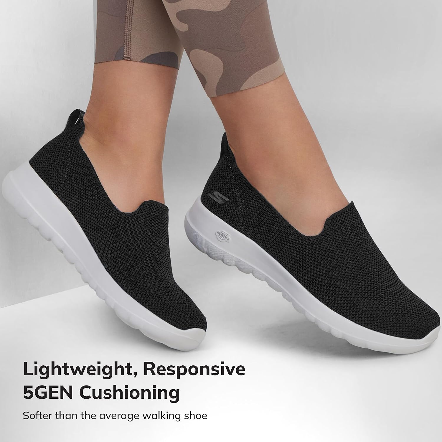 Thumbnail 1 de Skechers Go Walk Joy Damen Trainer – leichte Dämpfung, atmungsaktives Mesh und flexible Laufsohle