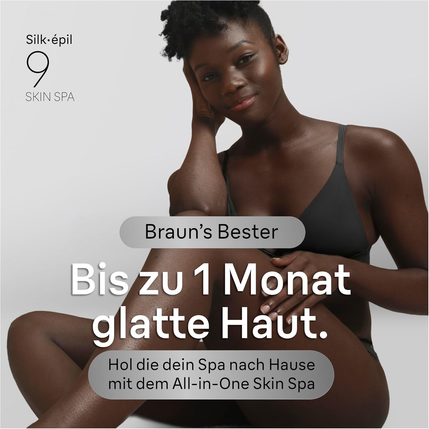 Thumbnail 1 de Braun Silk·épil 9 SkinSpa 9-381 – All-in-One Epilierer Set mit Schwenkkopf und Nass- & Trockenbetrieb