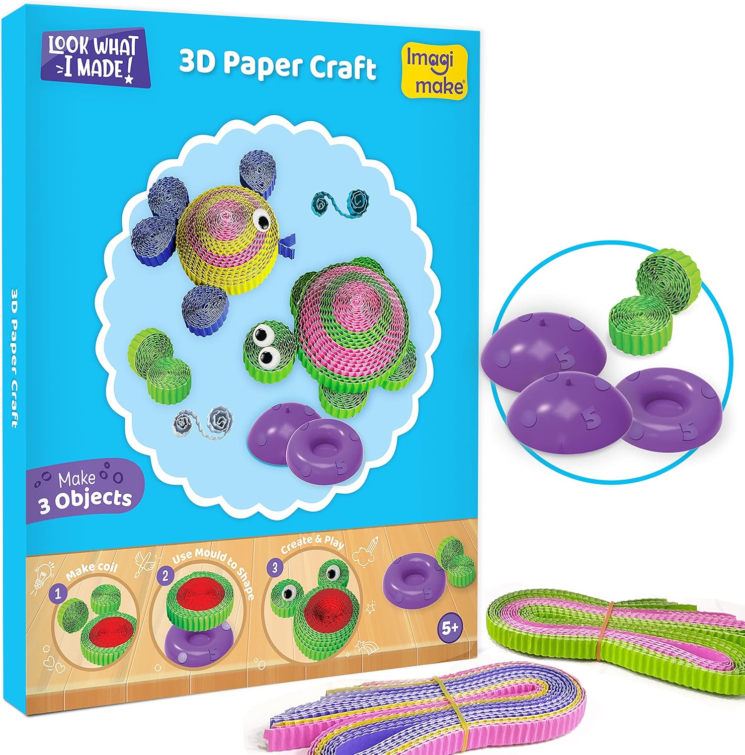 Detalle de Imagimake Kids Craft Kit, 5-in-1