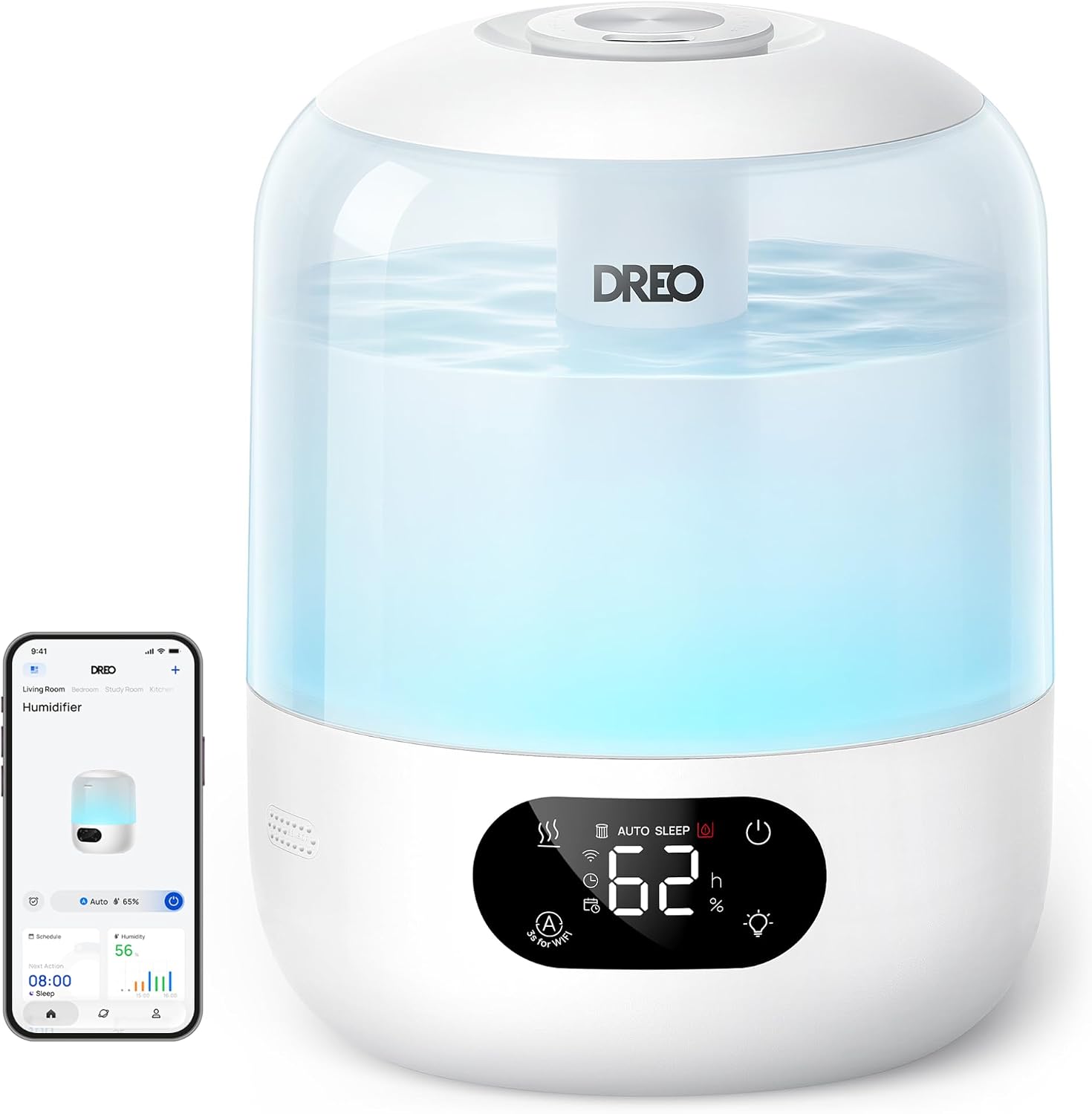 Thumbnail 4 de Dreo 3L Humidificador Bebés 30h 💧