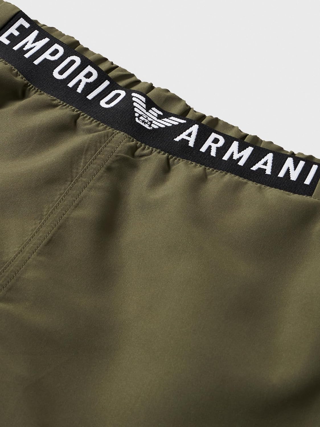 Detalle 2 de Emporio Armani Herren Logoband Boxer Swim Trunks