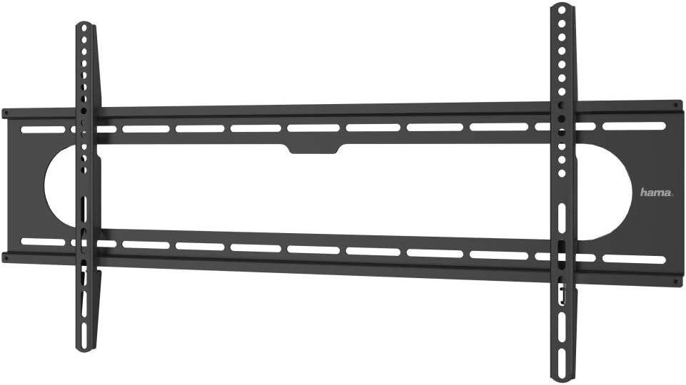 Hama Strong FIX ultra-slim TV wall bracket (fixed mount) for flat & curved TVs up to 100kg