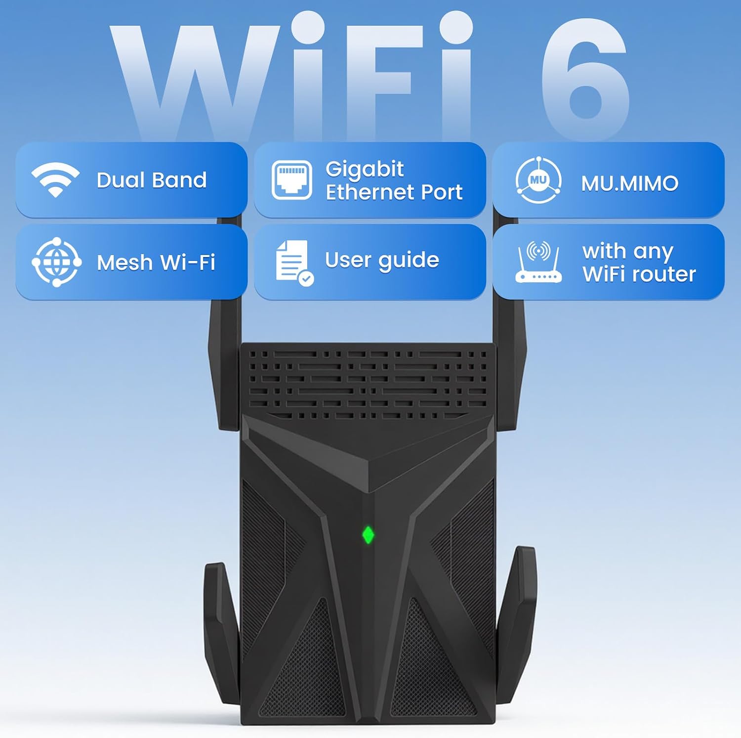 Thumbnail 1 de WiFi range extender AX1800